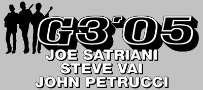 G3 '05: Joe Satriani, Steve Vai, John Petrucci